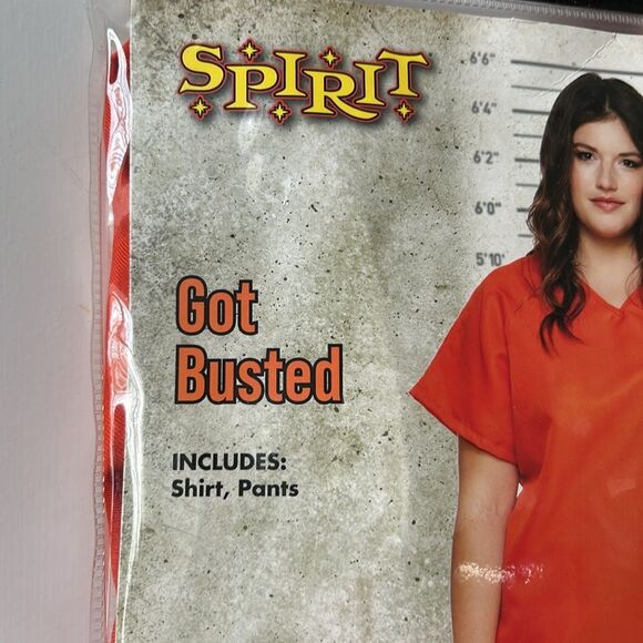 Got Busted Prisoner Spirit Halloween costume - Picture 2 of 4